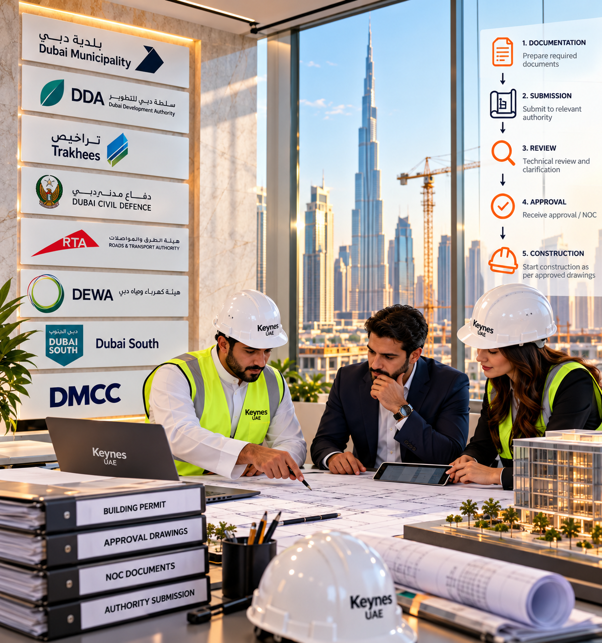 Construction Approvals in Dubai: Dubai Municipality and Authority Approval Guide